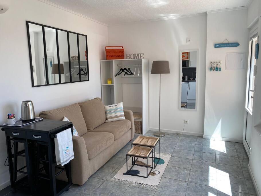 Studio Et Son Rooftop Panoramique, Antheor, Saint Raphael, Plage A Pieds Extérieur photo